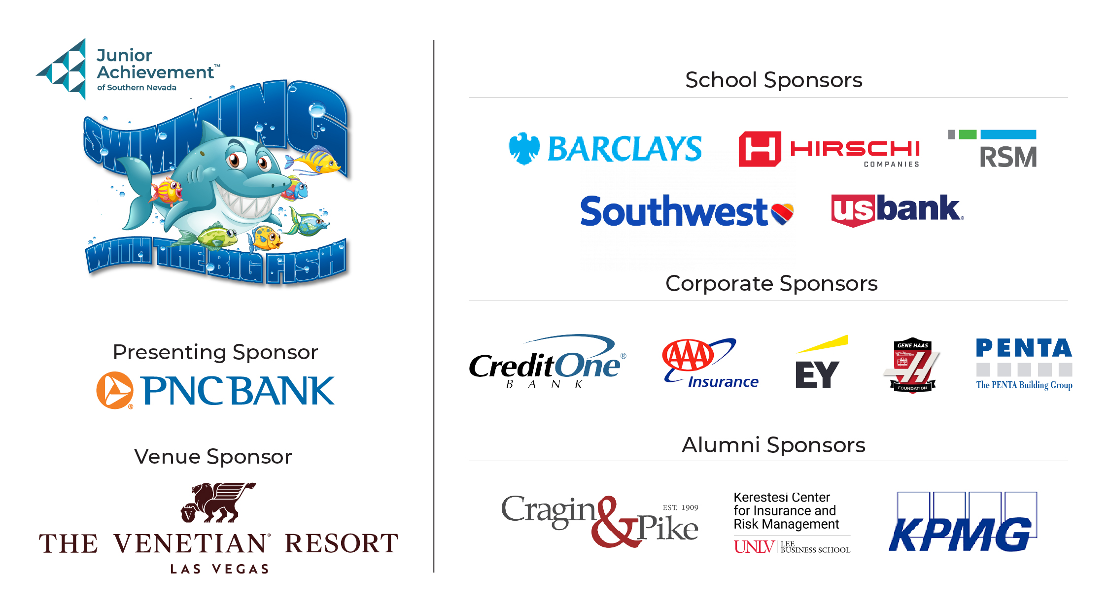 Swimming with The Big Fish Luncheon 2026