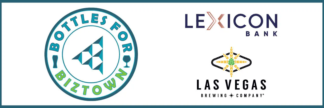 image of event logos Bottles for BizTown, Lexicon and LV Brewing Co