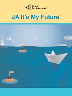 JA It's My Future cover